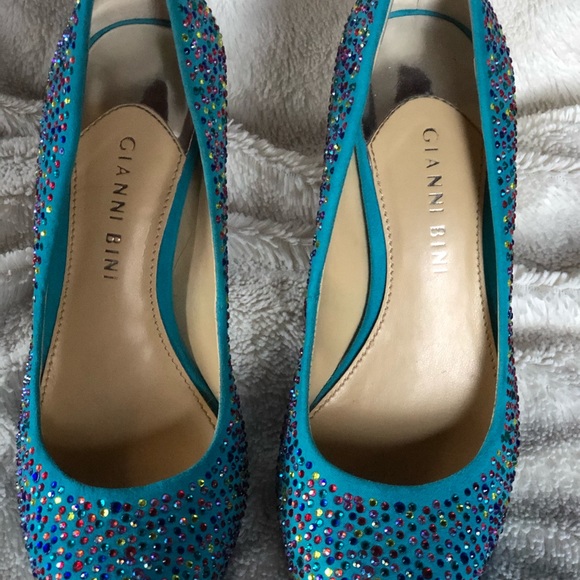 Gianni Bini Sparkle Heels - Picture 5 of 5
